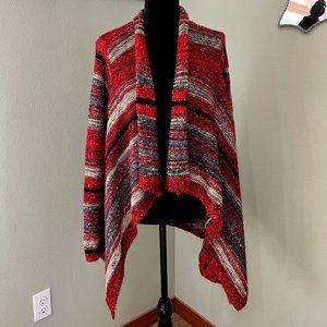 Mystree Open Drape Cardigan Sweater